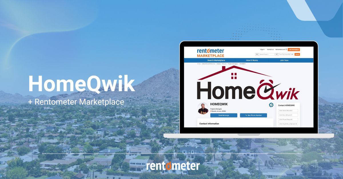 HomeQwik Property Management + Rentometer Marketplace